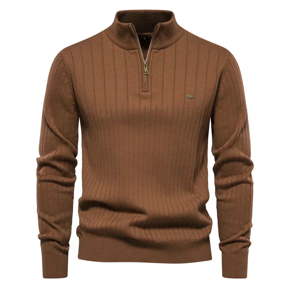Kevin | Zip-Up Sweater